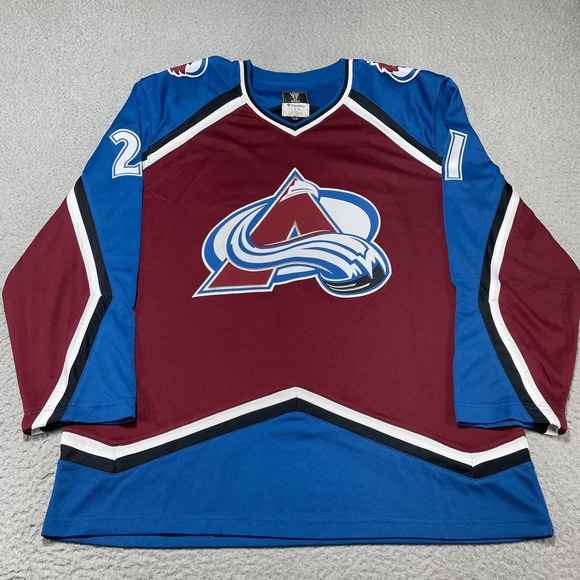 Fanatics Other - Colorado Avalanche Jersey Mens Large Red NHL Hockey Fanatics Forsberg 21